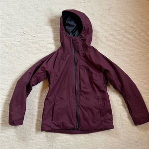 Mountain Hardwear Firefall/2 Jacket in Cocoa Red size Medium